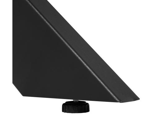 Söögilaud VANCOUVER D120xH75cm, must suitsutamm