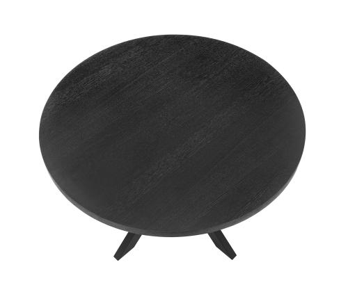 Söögilaud VANCOUVER D120xH75cm, must suitsutamm