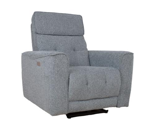 Tugitool BOSCO elektriline recliner 99x94xH102cm, sinakashall