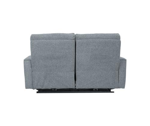 Diivan BOSCO 2-kohaline elektriline recliner 157x94xH102cm, sinakashall