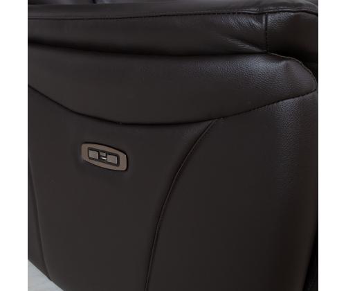 Tugitool BALDWIN elektriline lift recliner 82x95xH108cm, pruun nahk