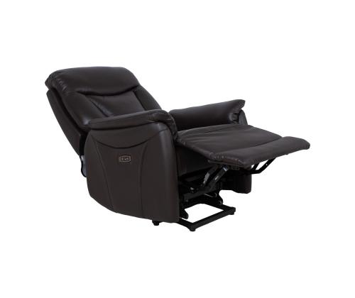 Tugitool BALDWIN elektriline lift recliner 82x95xH108cm, pruun nahk