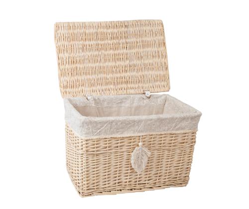 Korv WILLI TASSEL 60x40xH40cm