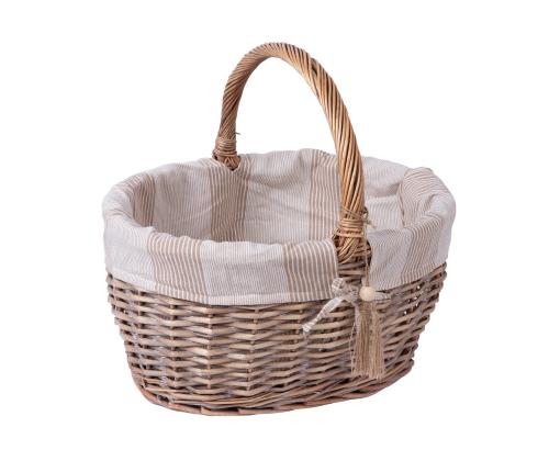 Korv WILLI STRIPE 42x31xH23/38cm