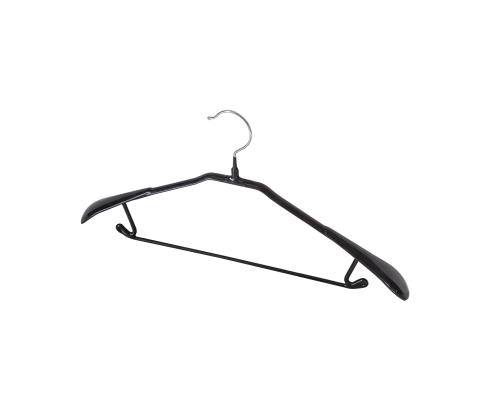 Riidepuu aluspuuga ja lisakonksudega, metall, mittelibisev must PVC kate