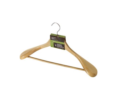 Riidepuu pintsakule 45x16x6cm, puit, naturaalne