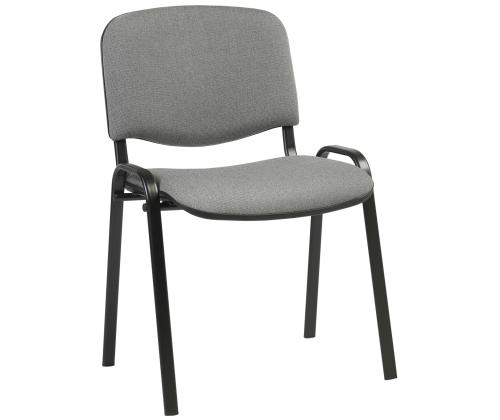 Klienditool ISO, 54,5x42,5xH82cm, iste: kangas, värvus: hall, raam: must