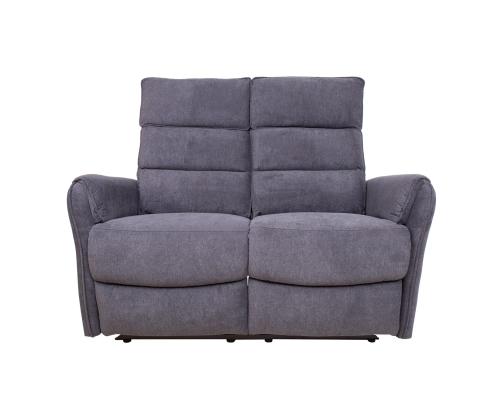 Diivan BOWERS 2-kohaline elektriline recliner 135x98xH109cm, sinakashall