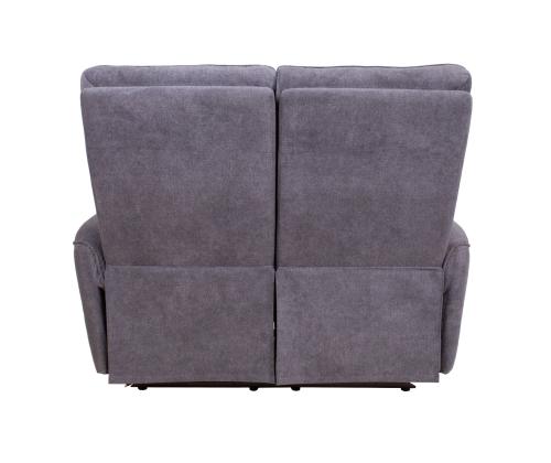 Diivan BOWERS 2-kohaline elektriline recliner 135x98xH109cm, sinakashall