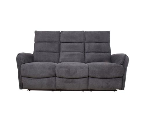 Diivan BOWERS 3-kohaline elektriline recliner 187x98xH109cm, sinakashall