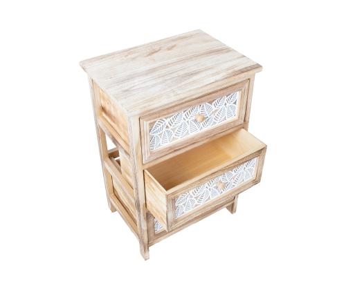 Kummut KASEKE 3-sahtliga 40x29x58cm, naturaalne