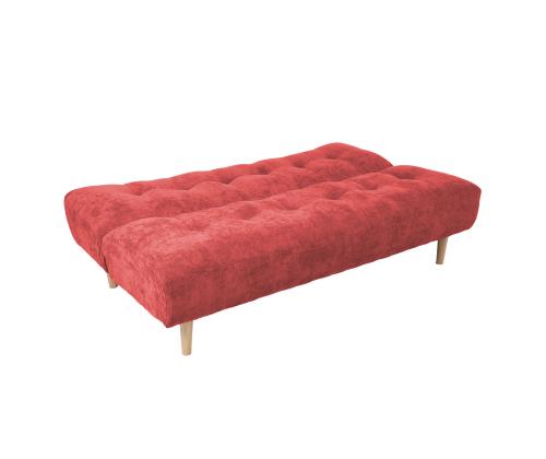 Diivanvoodi KIRUNA 186x101xH87cm, punane