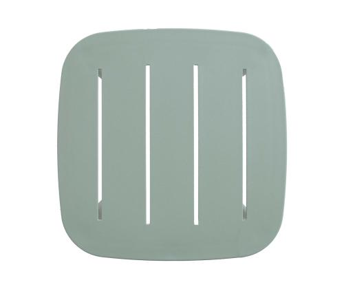 Laud MANGO 45x45xH40cm, rohekashall plastik