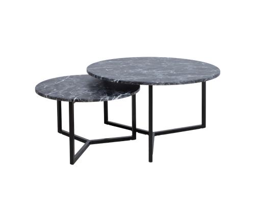 Diivanilaud AKIRA 2tk D80xH45cm, D60xH37cm, tumehall