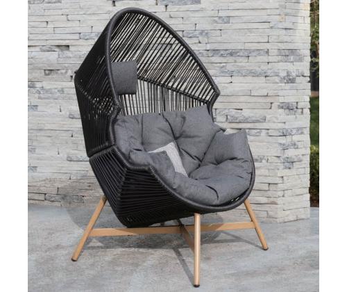 Puhketool HELSINKI 98x101xH142cm, must