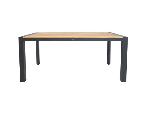 Laud TAMPERE 160x80xH75cm, tiik, alumiinium