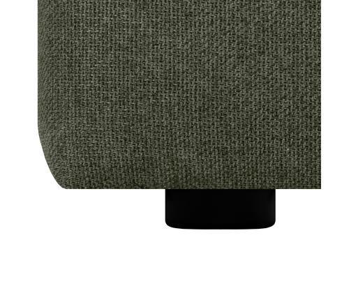 Kontinentaalvoodi LEENA 160x200cm, madratsiga, roheline, 176x221xH110cm