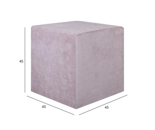 Tumba LYN roosa, 45x45xH45cm