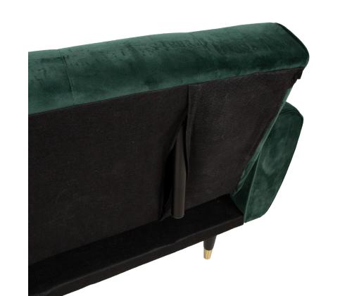 Diivanvoodi FALUN 214x83xH82cm, roheline samet