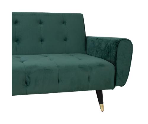 Diivanvoodi FALUN 214x83xH82cm, roheline samet