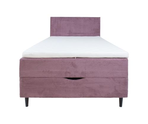 Kontinentaalvoodi LAARA 120x200cm, roosa