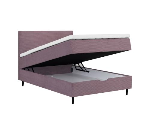 Kontinentaalvoodi LAARA 140x200cm, roosa