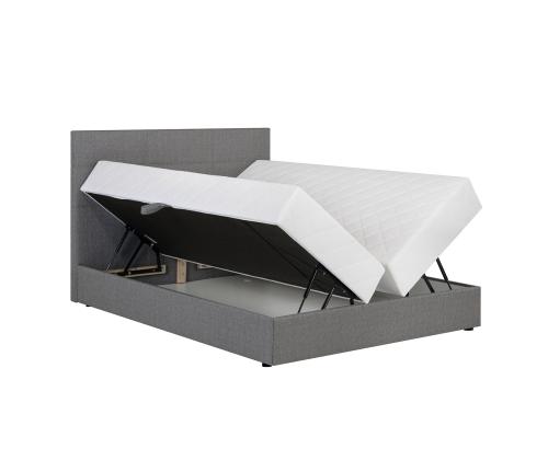 Kontinentaalvoodi LEIKO 160x200cm, hall