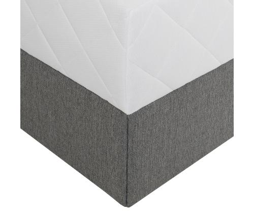 Kontinentaalvoodi LEIKO 160x200cm, hall