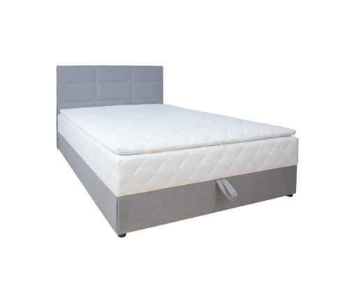 Kontinentaalvoodi LEVI 140x200cm, madratsiga, hall