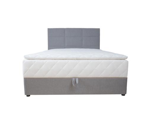 Kontinentaalvoodi LEVI 140x200cm, madratsiga, hall