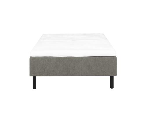 Kušett LANDE 90x200cm, beež, 90x200xH54cm, 7-tsooniline pocket-vedrustus