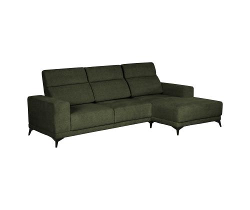 Nurgadiivan DARLA PN 281,5x97,5/161xH104cm, tumeroheline