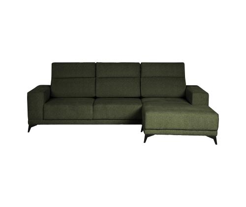 Nurgadiivan DARLA PN 281,5x97,5/161xH104cm, tumeroheline