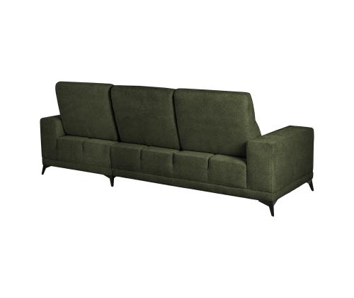 Nurgadiivan DARLA PN 281,5x97,5/161xH104cm, tumeroheline