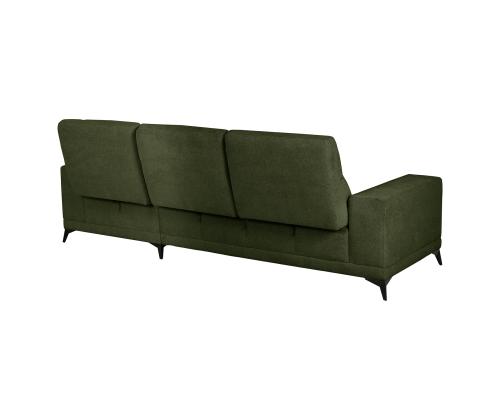 Nurgadiivan DARLA PN 281,5x97,5/161xH104cm, tumeroheline