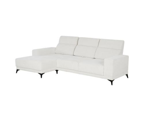 Nurgadiivan DARLA PN 281,5x97,5/161xH104cm, helebeež