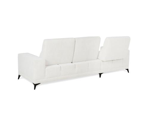 Nurgadiivan DARLA VN 281,5x161/97,5xH104cm, helebeež