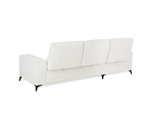 Nurgadiivan DARLA VN 281,5x161/97,5xH104cm, helebeež