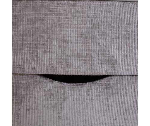 Kontinentaalvoodi LAARA 90x200cm, hall, 91x208xH119cm