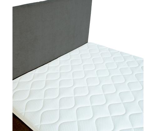 Kontinentaalvoodi LAARA 90x200cm, tumehall, 91x208xH119cm