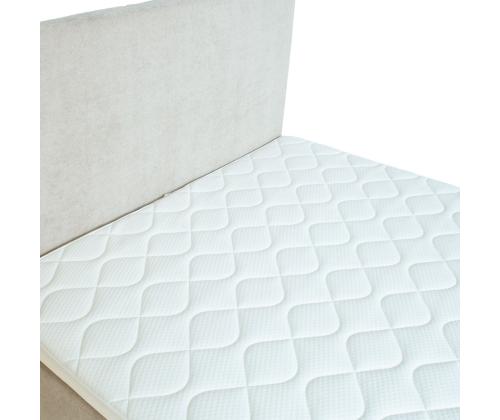 Kontinentaalvoodi LAARA 90x200cm, tumebeež, 91x208xH119cm