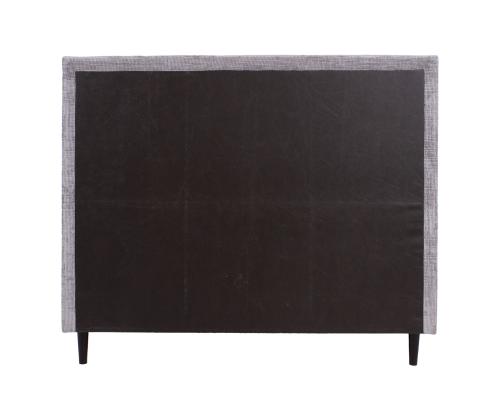 Kontinentaalvoodi LAARA 120x200cm, hall, 121x208xH119cm