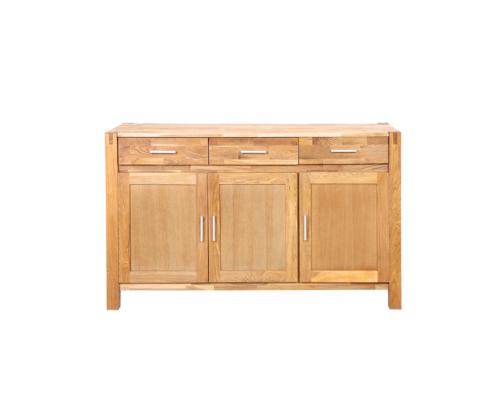 Kummut CHICAGO NEW 140x44xH86cm, tamm