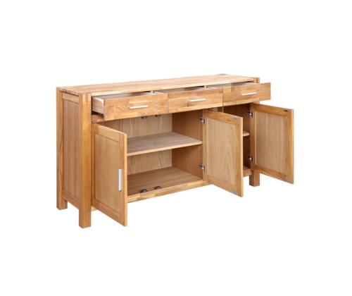 Kummut CHICAGO NEW 140x44xH86cm, tamm