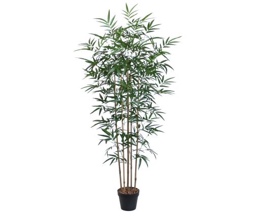 Kunstpuu BAMBOO, H150cm, 5 tüvega, must pott