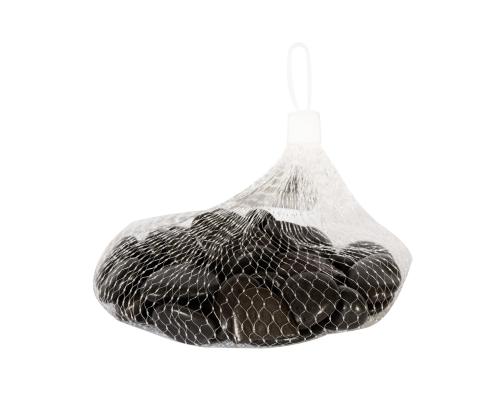 Dekoratiivkivid DECOR STONE, mustad väikesed kivid, kaal: 500g