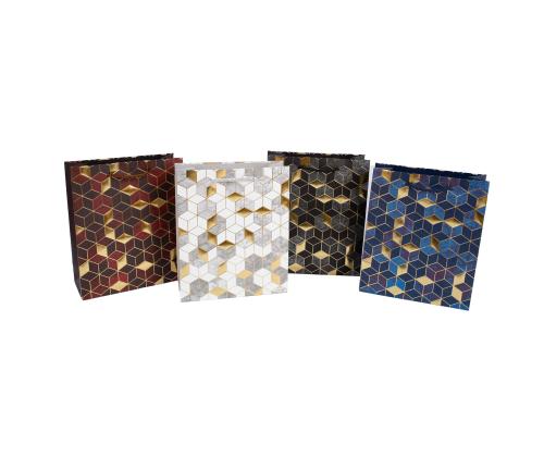 Kinkekott ROMBY 18x23x10cm, mix