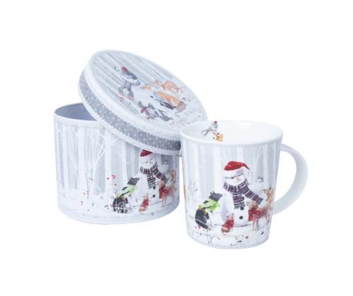 Kruus MIA SNOW H9,5cm 320ml, kinkekarbis