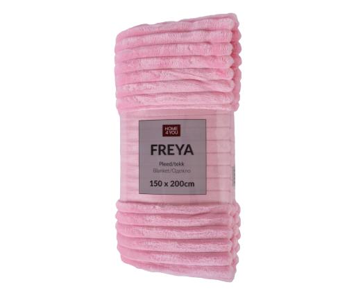 Pleed FREYA 150x200cm, roosa