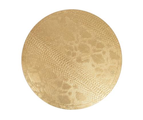 Lauamatt BOA D38cm, kuldne ussimuster